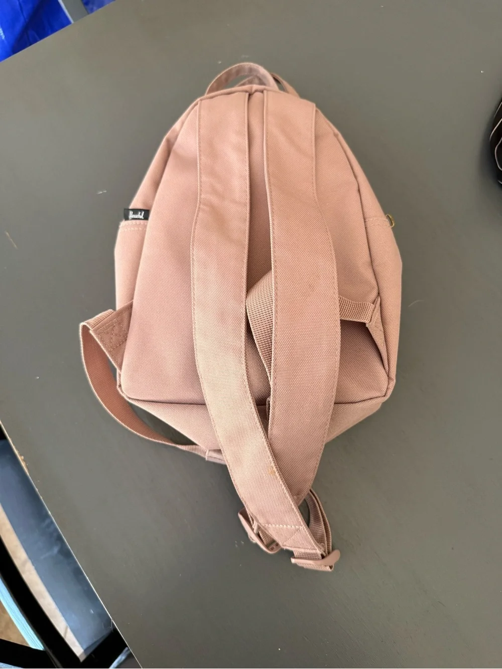 Herschel Supply Company Dusty Pink Mini Backpack with Gold Hardware